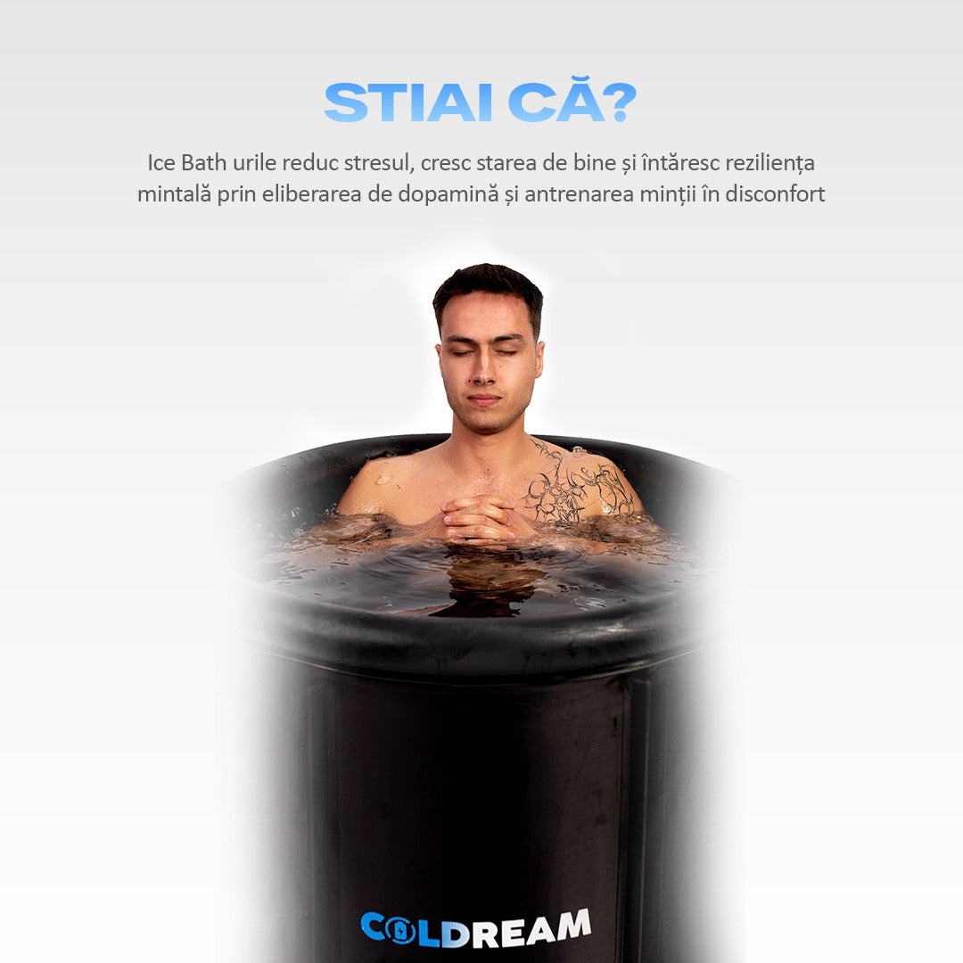 COLDREAM ICEPOWER™ - Baie Portabilă cu Gheață