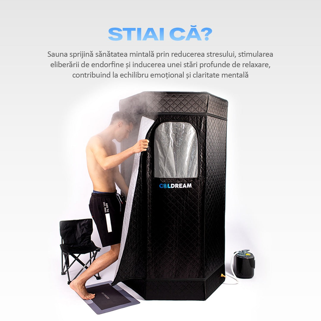 COLDREAM HYPERTHERM™ - Saună Portabilă cu Aburi