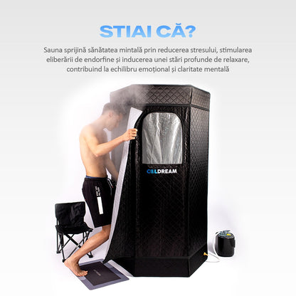 COLDREAM HYPERTHERM™ - Saună Portabilă cu Aburi